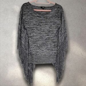 𝅺A New Approach Poncho Sweater